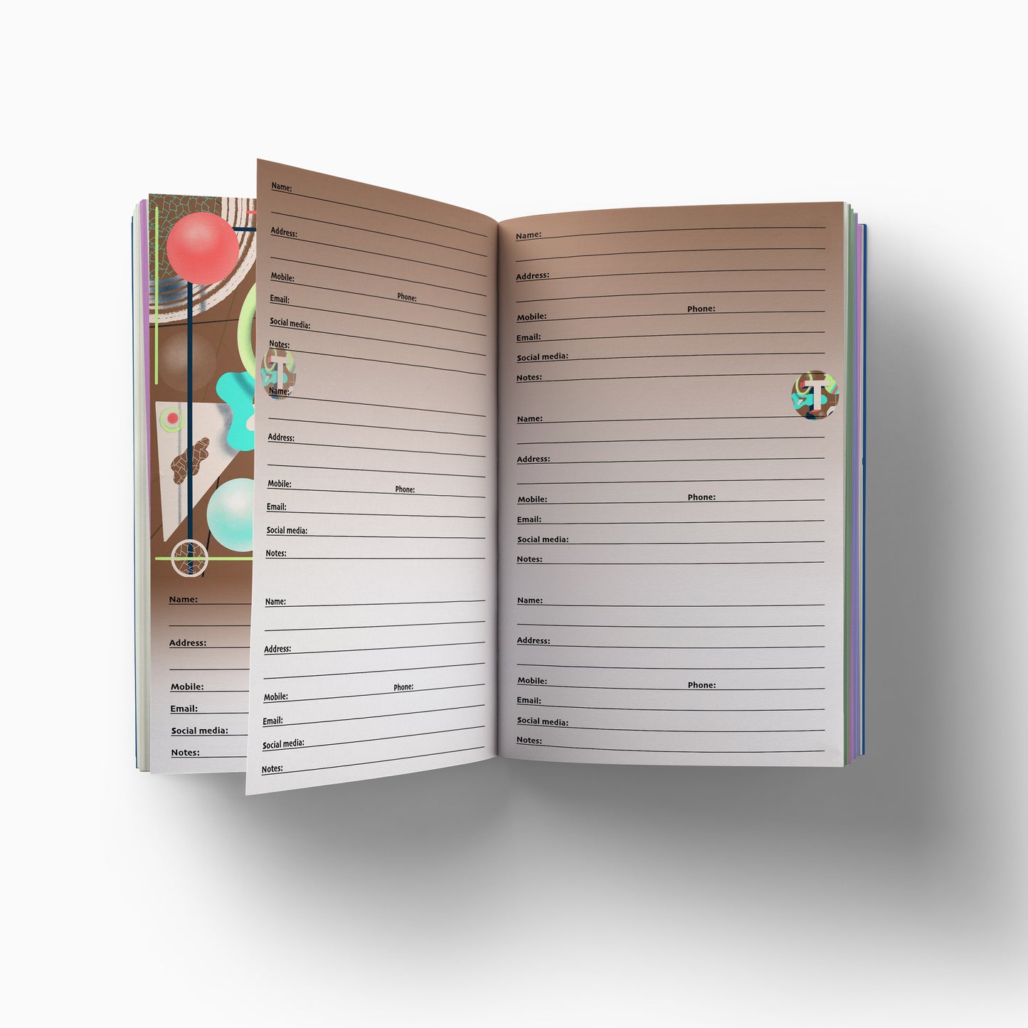 A to Z Address Book / Hardcover