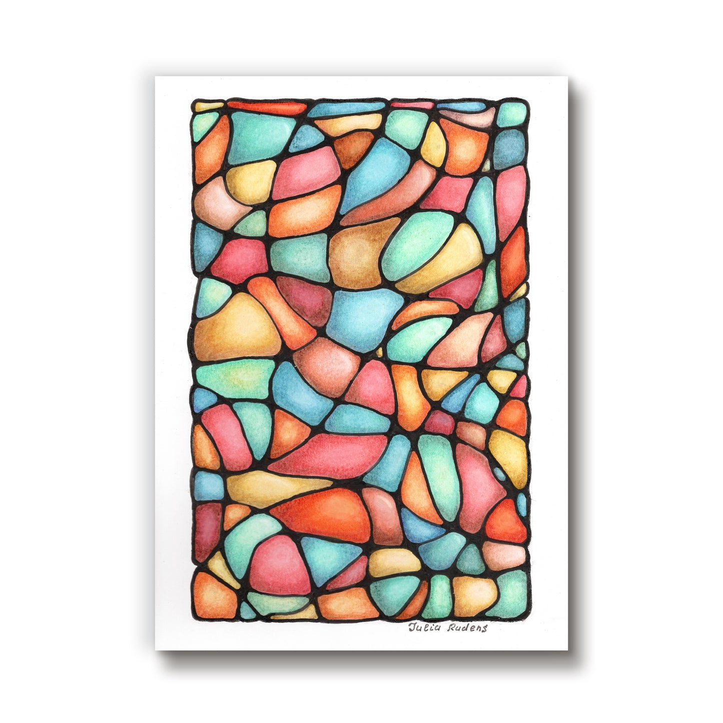 Abstract Nonsense 3| Drawing on Paper | 8x11 | Wall Art |