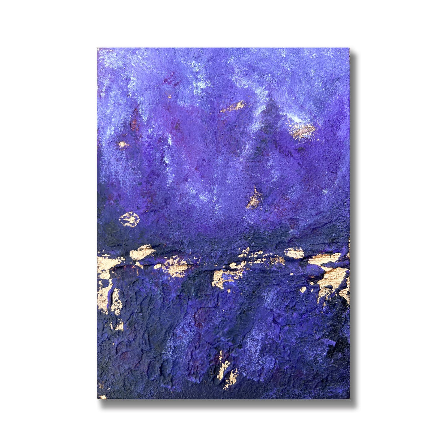 Grungy Violet | 5x7 | Mini Art